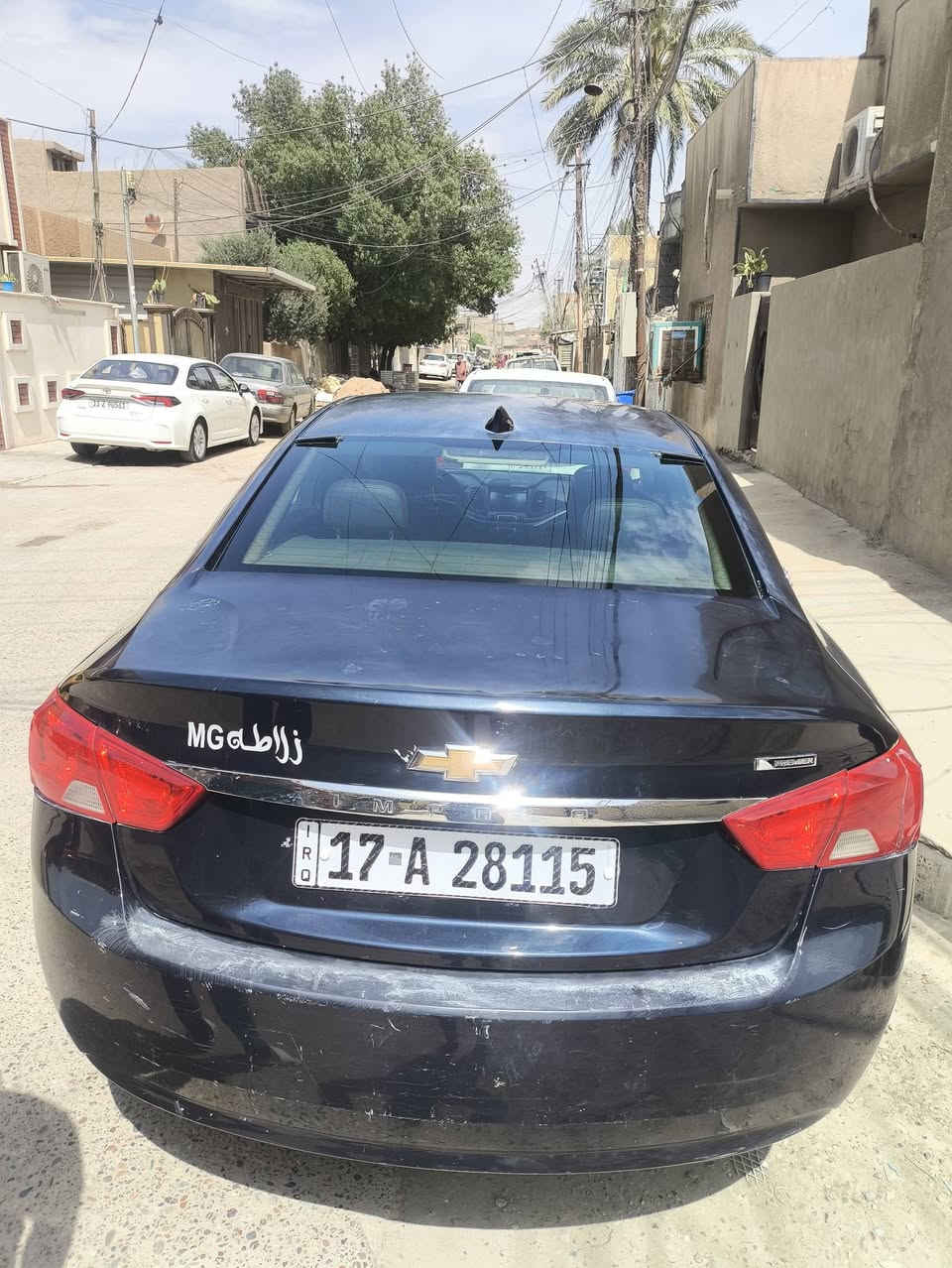 شوفرليت امبالا 2017 السياره بيهه 3 قطع الجاملغات الئماميه والبنيد والصندوك مبدل او سونارهه موجود حداديه 70/100 عارضهه 90 او بيهه مجال رقمهه مثنى مشروع وطني وين متريد اداورك بكاني بغداد لامين الثانيه  ***********
