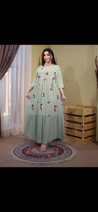 دشداشة تطريز • كشمير • مقاسات 2XL-5XL