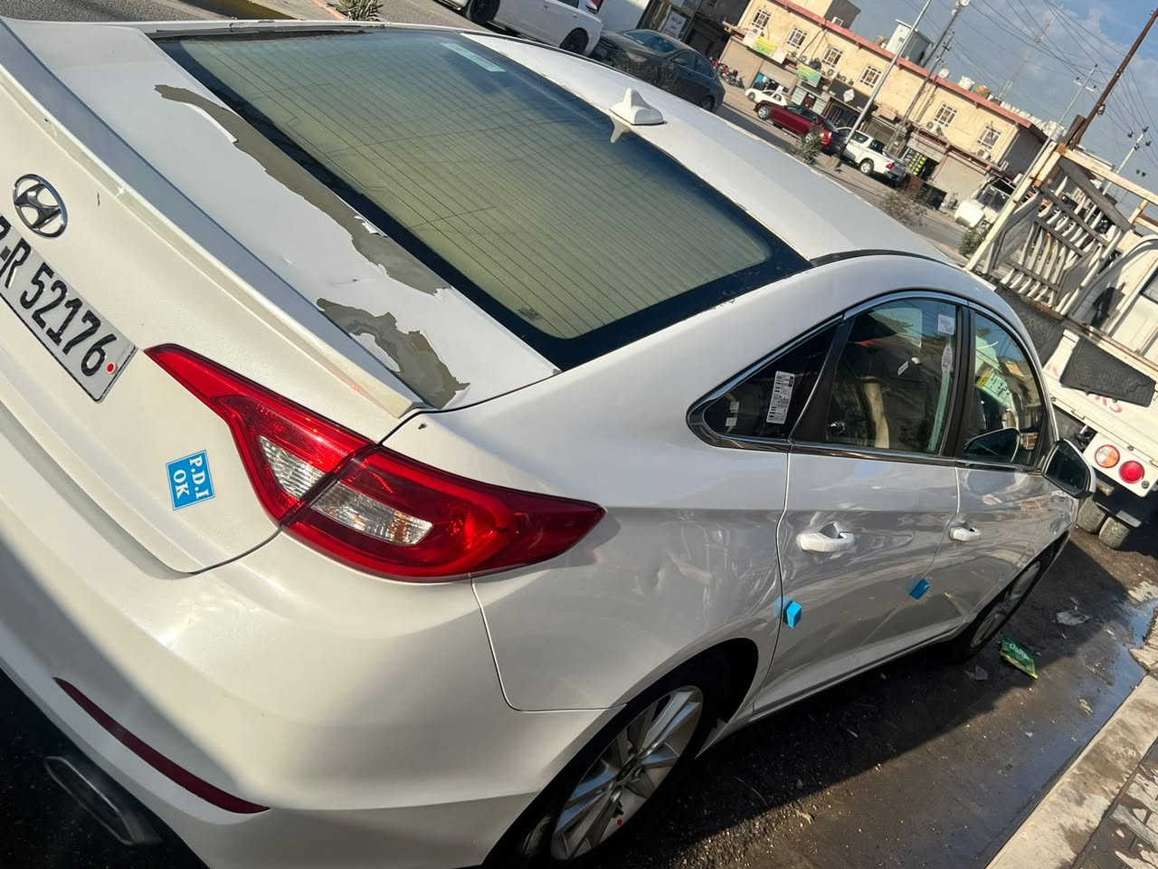 أسلام عليكم سوناتا للبيع
سوناتا للبيع وارد امريكي ضربتها بنيد وراجع نفسه 
تبديل فقط باب خلف السايق 
مديل 2015
رقمها ذي قار
العنوان بصره_ام قصر
بيها رصعات قليله ومكانات طايح الصبغ مثل ماموضح بصور
سعرها 118 بيها مجال قليل كلش
هـ***********
