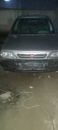 كيا برايد على بلاد مصبوغه جماليه موديل 95 رقم كربلاء مصفر مداور ثاني ي...