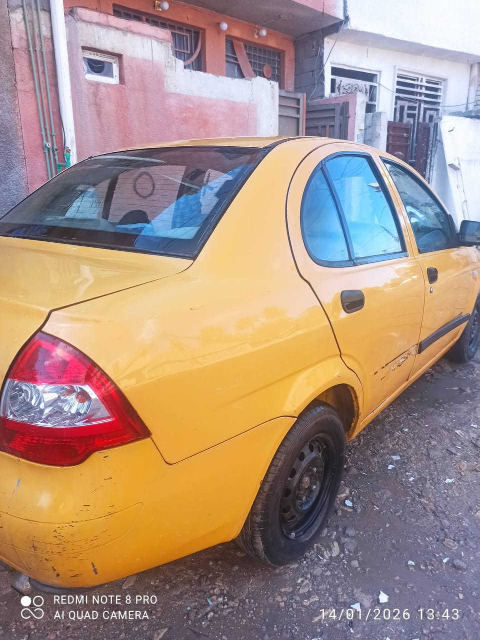 سلام عليكم طيبه للبيع موديل 2016 بيها قطعه بارد باب عكس السايق كير ومكينه مكفولات لاتنقيص ولا تبخير مكينه شادها قبل شهرين جديده حداديه جيده
السعر 40 وكلشي موجود بالسوك 
سياره مال جناي تعبان عليها
سياره باسمي تحويل مباشر من عندي 
***********
( اريد تحويل ماريد تبقى باسمي )
