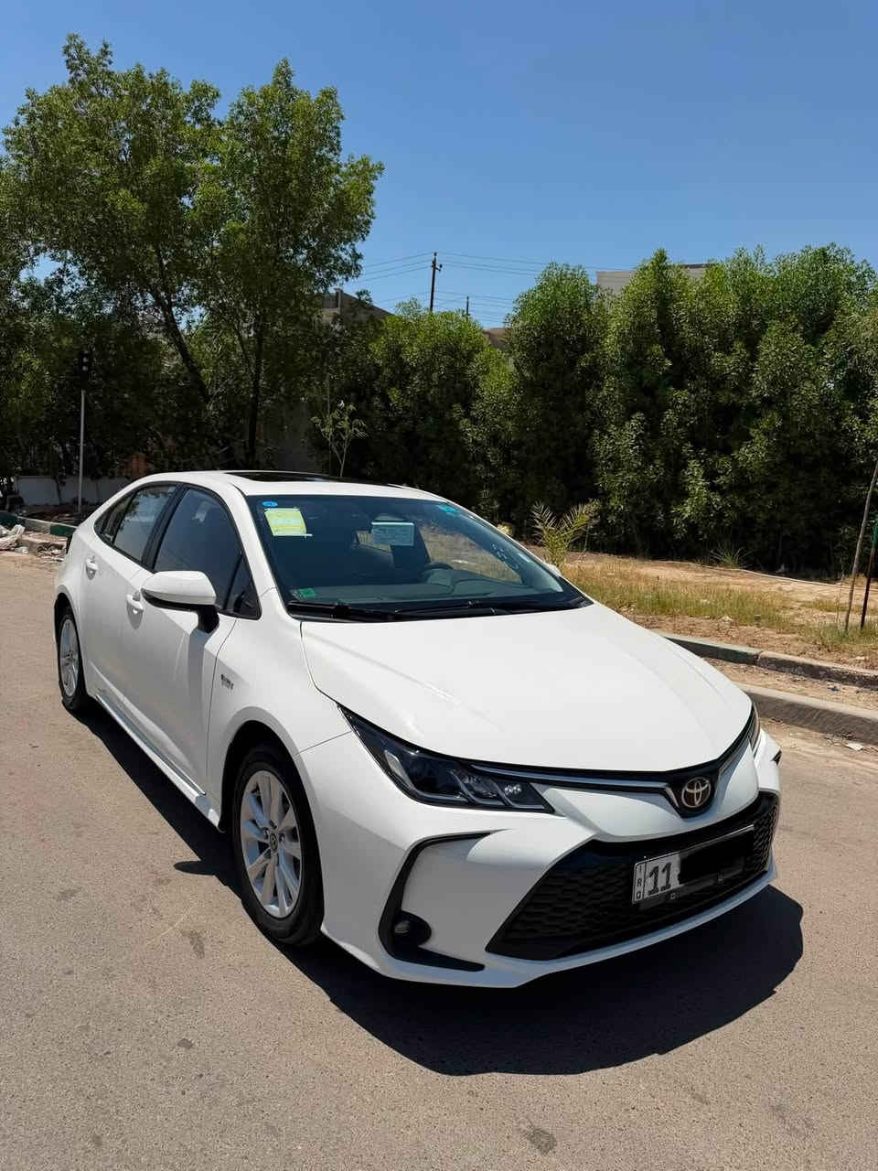 تويوتا كورلا هايبرد 2025 الشكل الخليجي
محرك 1800
عداد المسافة.10 الف
كشنات جلد 
تحكم ستيرن 
شاشه جبيره 
فتحه بالسقف 
وبعد اكو هواي مواصفات… 
مكاني بغداد.الرصافة 
مرقم بغداد كامل بسمي 
السيارة مكفول كفالة عامه من الصبغ البارد التبديل 
والاستفسار ***********

