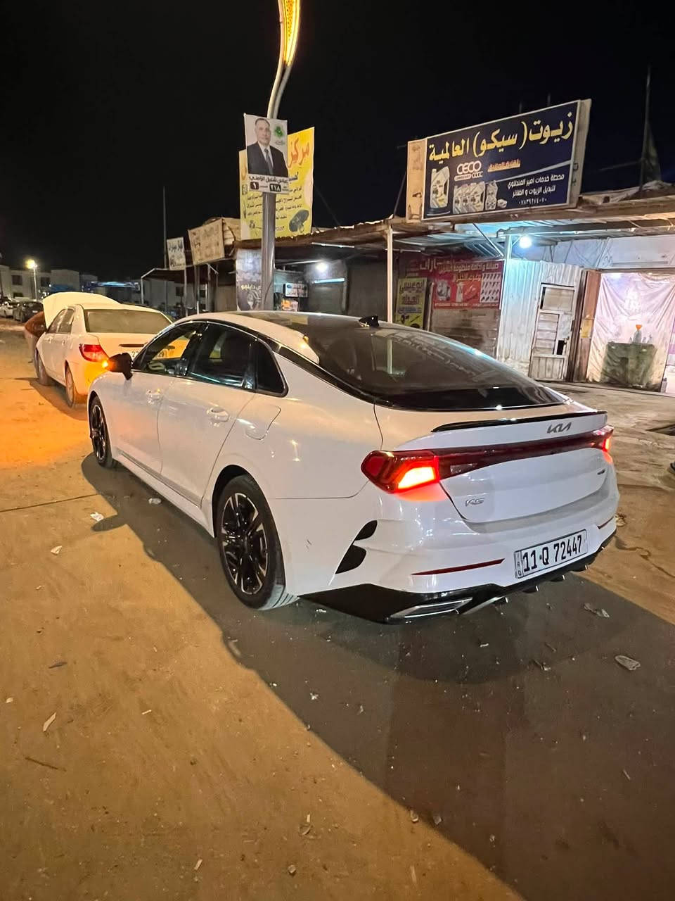 🚗 كيا K5 موديل 2022 للبيع 🚗
السلام عليكم شباب، متوفرة سيارة كيا K5 بمواصفات ممتازة ونظافة عالية. تفاصيل السيارة كاملة أدناه:
🔹 المواصفات العامة:
 الموديل: 2022.
 الفئة: جي تي لاين (GT-Line).
 المواصفات: فووول مواصفات (أعلى فئة).
 الرقم: بغداد (حرة).
🔹 حالة السيارة والبودي:
 الحادث: نصف جاملغ خلفي فقط.
 الكفالة: السيارة مكفولة بالكامل عدا مكان الحادث المذكور (البجم كبس الشركة الأصلي).
💵 السعر والتواصل:
 السعر: للاستفسار ومعرفة السعر يرجى المراسله (متواجد إن شاء الله).


**إذا كنت صاحب هذا الإعلان وتريد حذفه لأي سبب، رجاءا أرسل رسالة إلى الدعم الفني**