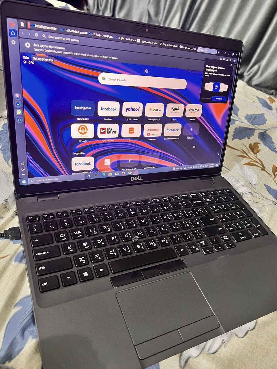 لابتوب Dell Latitude 5500 (نسخة خاصة) - نظافة 99% 🌟
الحالة: شبه جديد (نظافة فائقة وكأنه لم يُستخدم).
الفئة: للأعمال الشاقة، طلاب الهندسة، والمصممين.
💻 المواصفات التقنية:
• المعالج: Intel Core i5 (الجيل الثامن) - أداء سريع ومستقر.
• يحتوي على كرت شاشة خارجي: منفصل (AMD Radeon) لتشغيل برامج التصميم والألعاب المتوسطة بسلاسة.
• الشاشة: قياس 15.6 بدقة FHD (1920x1080) - ألوان واقعية ووضوح عالي جداً (IPS).
• الشاحن: يأتي مع شاحن dell الأصلي العملاق بقوة 130 واط (شحن سريع واستقرار تام للأداء). 🔋
• المميزات: كيبورد ضوئي (عربي-انكليزي) ، منافذ USB-C، وبطارية بحالة ممتازة جداً.
✨ النقاط القوية:
✅ النظافة: الجهاز بحالة 99% (بدون شخط أو كسر).
✅ الأداء: وجود كرت الشاشة الخارجي يجعله يتفوق على النسخ العادية المتوفرة بالسوق.
💰 السعر: 400,000 دينار عراقي فقط (سعر نهائي ومناسب جداً).
📍 الموقع: [بغداد - الحبيبية]
📞 للتواصل: [***********]
متوفر توصيل داخل بغداد فقط 🚚
