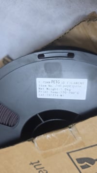 خيط طابعة 3d جديد  اللون بنفسجي داكن Dark purple  الوزن 1 كيلو  1.75 M...