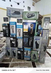 يوجد لدينا جميع انواع مكائن حلاقه كيمي  اسعار جدا مناسب راسل وتساب ‏‪0...