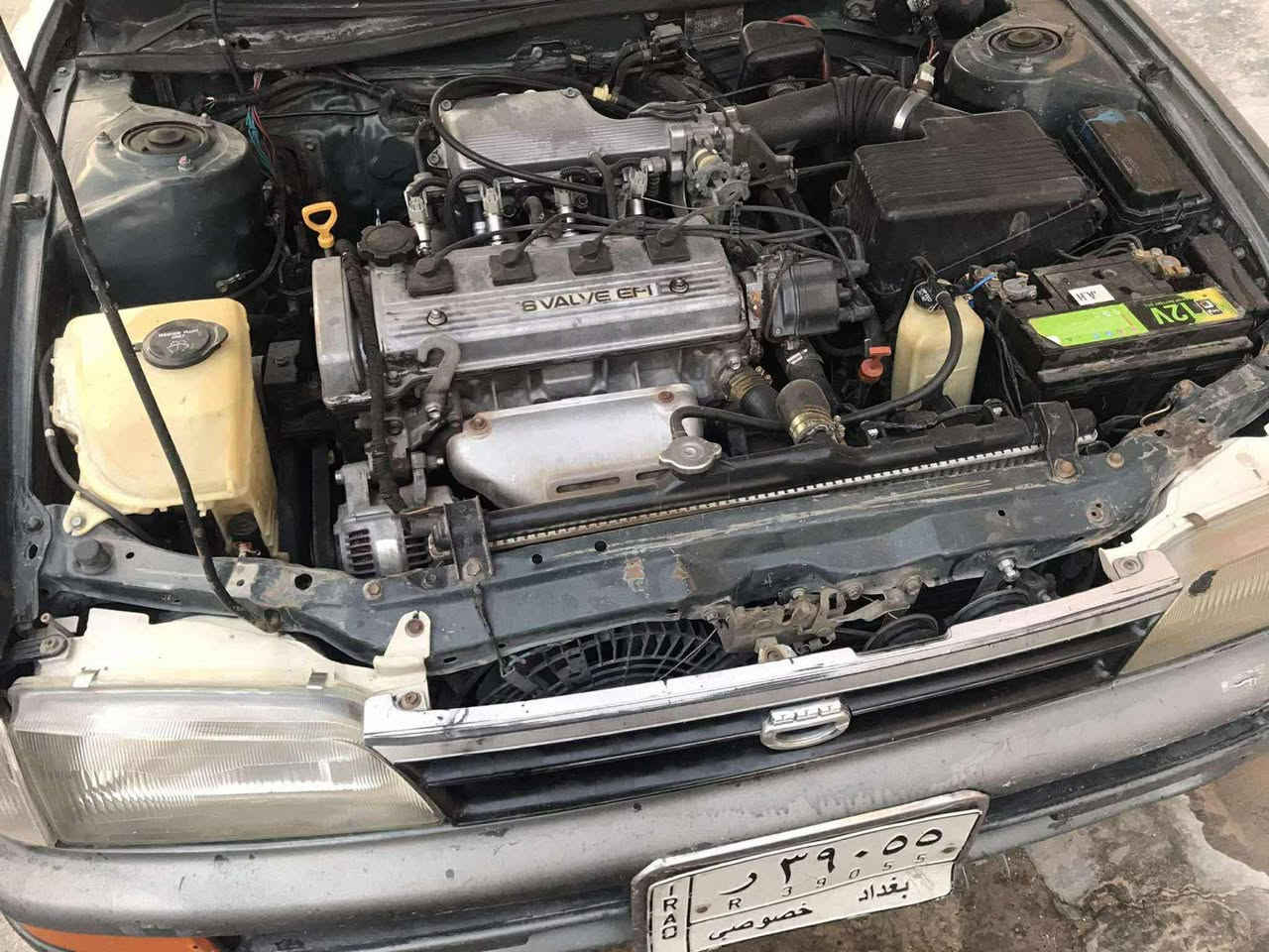 كورلا 93رقم بغداد الماني سنوية ساقطه صار اربعه اشهر نقص تبريد السياره حلوه جارده مابيهة ضربه ولا كص بس طخات امشر على الصورة فقط كير جديد محرك خير من الله مكان السياره بغداد الكرخ مكلف بلنشر ماارد على الخاص السعر43$للاتصال ***********
