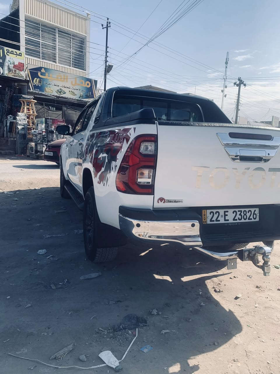 السلام عليكم سياره هايلوكس مديل 2022 تي أر دي  مكفوله كفاله عامه  سعره 355   هاذه رقمي ***********
