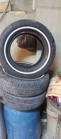 ٣ تايرات • ١٨٥/٧٠/١٤ • أبيض