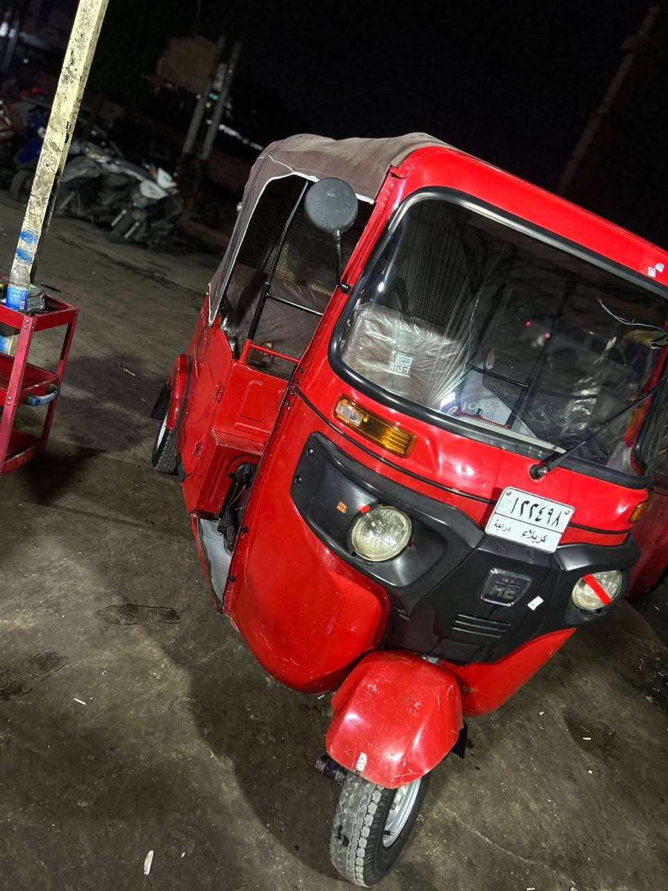 تكتك البيع موديل 22 مضلع بعمره بس الدوس بيه رصه يم البك لايت ترجع عل بارد مكاني بغداد الدوره السعر 8750 وبيه مجال قليل ***********
