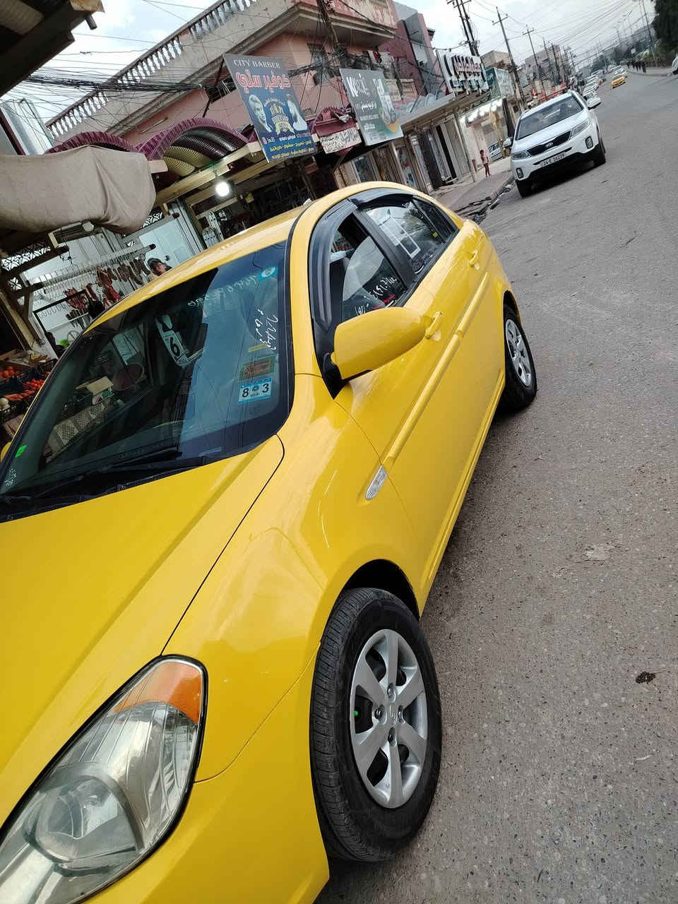 اكسنت للبيع 2009
فول عادي محرك 14 كير عادي محرك وكير شرط  
السياره وارد كوري ضرر جاملغ الخلفي 
مكان السياره موصل حي الرسالة 
السعر 90 وبيه مجال 
***********
