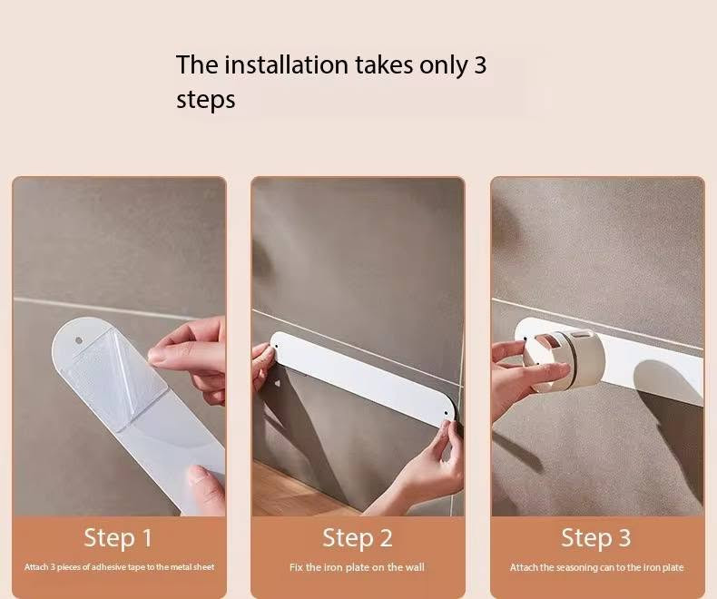 علب توابل مغناطيسية جداريّة مع قاعدة تثبيت – Wall Mounted Magnetic Seasoning Box

• علب توابل مغناطيسية تُثبت على الجدار لتنظيم التوابل بشكل عملي ومرتب داخل المطبخ.

• نظام ضغط علوي (Press & Press) لسهولة إخراج الملح أو التوابل.

• تصميم مغناطيسي قوي مع تخزين موفّر للمساحة.

• يتم تثبيت العلبة مباشرة على اللوح/القاعدة المغناطيسية ويمكن تحريكها بحرية.

• نافذة شفافة لعرض المحتوى بوضوح (Visualizer body).

• محكمة الإغلاق وغير سهلة التأثر بالرطوبة أو تكتل التوابل.

• مصنوعة من مواد آمنة غذائياً (Food grade safety).

• طريقة التثبيت: تثبيت جداري مع لوح مغناطيسي
• آلية الاستخدام: ضغط علوي لإخراج التوابل
• الخامة: مواد آمنة غذائياً
• خاصية العرض: جسم شفاف لعرض الكمية
• نظام التخزين: مغناطيسي موفّر للمساحة

محتويات العلبة:
• علب توابل مغناطيسية (عدد 4 )
• قاعدة/لوح تثبيت جداري مغناطيسي بغداد, العراق


**إذا كنت صاحب هذا الإعلان وتريد حذفه لأي سبب، رجاءا أرسل رسالة إلى الدعم الفني**