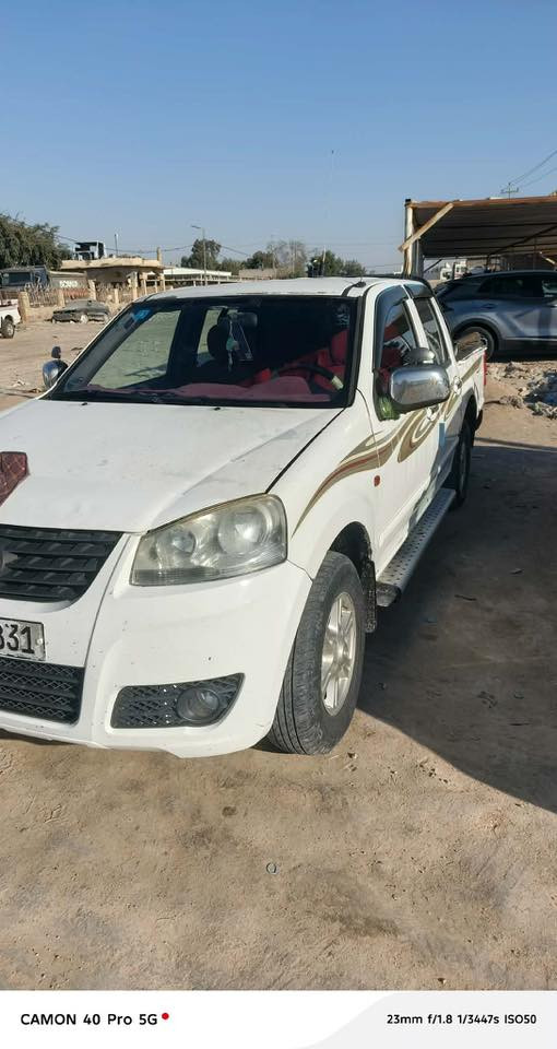 سلام عليكم كريت ويل 2016رقم نكليزي مثنئ مداور ثانيوم سياره بيها بارد باب سايق ولباب الوراه سعر 78وبيها مجال ***********
