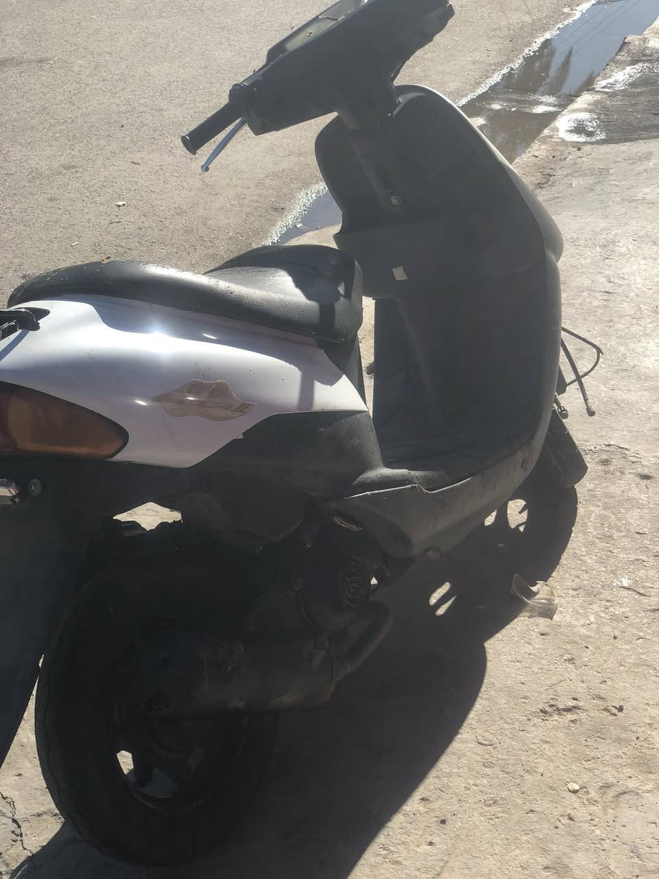 سلام عليكم دراجة ساسوكي شغاله سلف وهندر اشاير هورن كلة شغال سعر 150 بيه مجال بصيط مكاني بغداد حرية رقم ***********متواجد خاص
