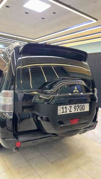 السلام عليكم
باجيرو ٢٠٠٨ حبتور كويتية ماشية ١٤٠ مكفوله من الصبغ فول مواصفات اعلى شي داخل جلد اسود جديد مابي چكة ابرة كشنات ثنينهن كهرباء وثنينهن تدفئة وتبريد السياره محدثه بجم وضهر وويل ٢٠٢٠ اصلي وتخم تاير شاده جديد كير محرك صدر كله مكفول شاشة ابل كاربلي وكامرة اصليه  السياره جديده وعلى ايدنه جاهزه من كلشي وماتوقع اكو اختها وهسه مبولشها ومسويلها حمام 
مكانها بغداد العامريه او المنصور
السياره تنباع برقم عادي تحويل ثاني يوم يعني الرقم مو وياها
***********
