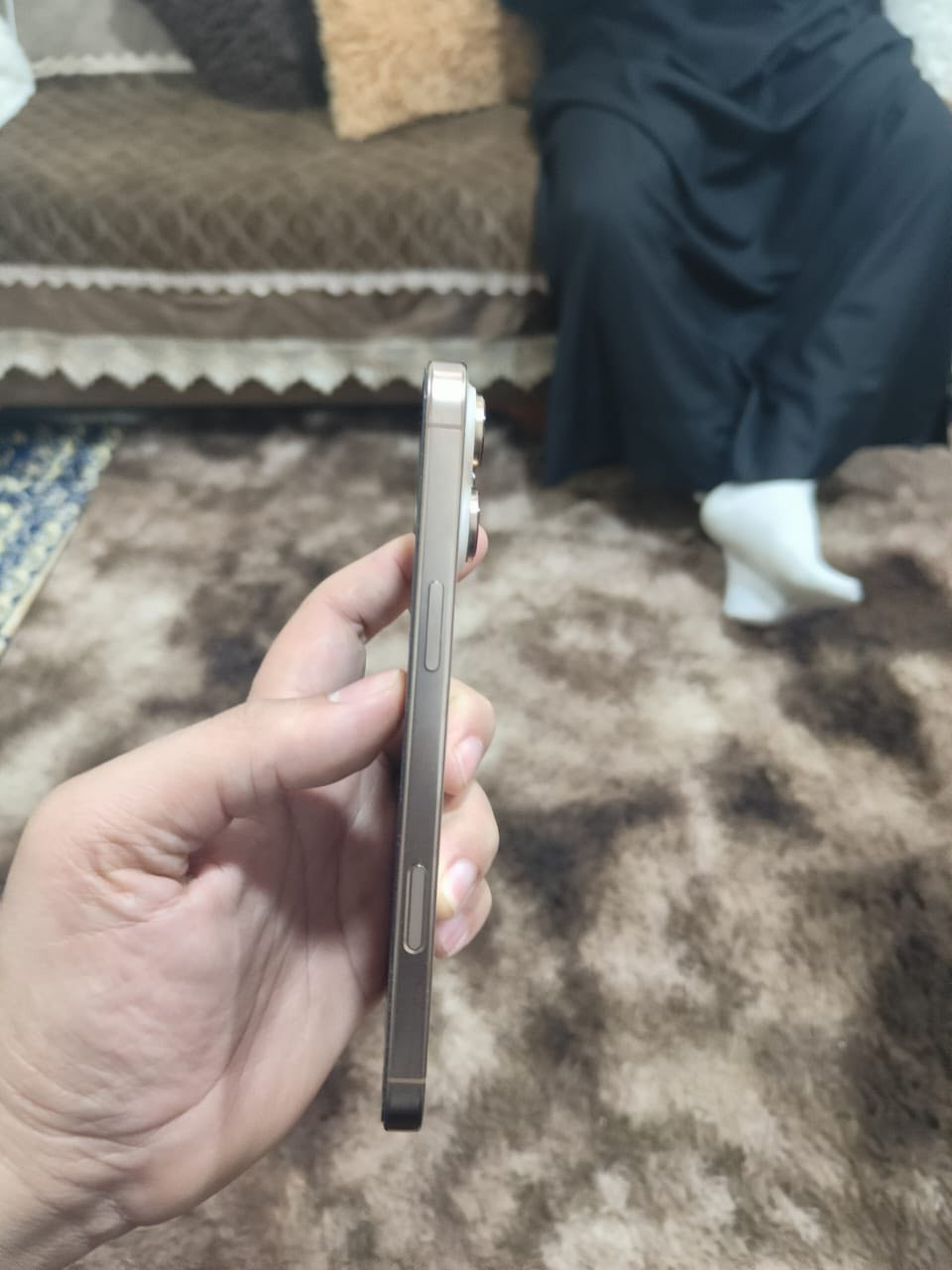 السلام عليكم للبيع فقط
ايفون 16 برو ماكس
ذاكره 256
بطاريه 96
دبل za
نضافه 100
سعر 1425000
و بي مجال 
***********
