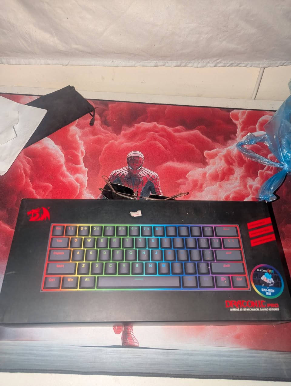 کیبورد
Red dragon pro 2.4gz

کیبورد مال کیمنك كاملة غراضه بلوتون كل وواير تايب سي ميكانيكي ووياه ازرار احتياطية ماخذه ب 85 مستخدم فتره بسيطة قفلة 35 مكاني بغداد الدورة ***********

