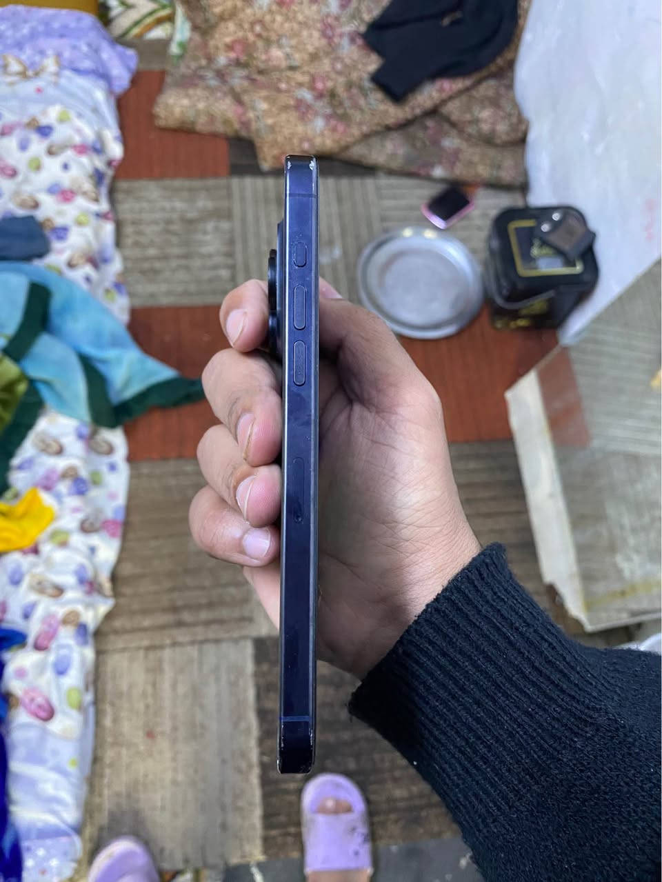 سلام وعليكم ايفون 15 برو ماكس جهاز ماستر عله ايدي كيبل وكارتونه مالاته اصليات جهاز ضهر فطور سعر900 وبي مجال بطاريه 82 ذكره 256 مكاني بغداد شارع فلسطين *********** بغداد, العراق
