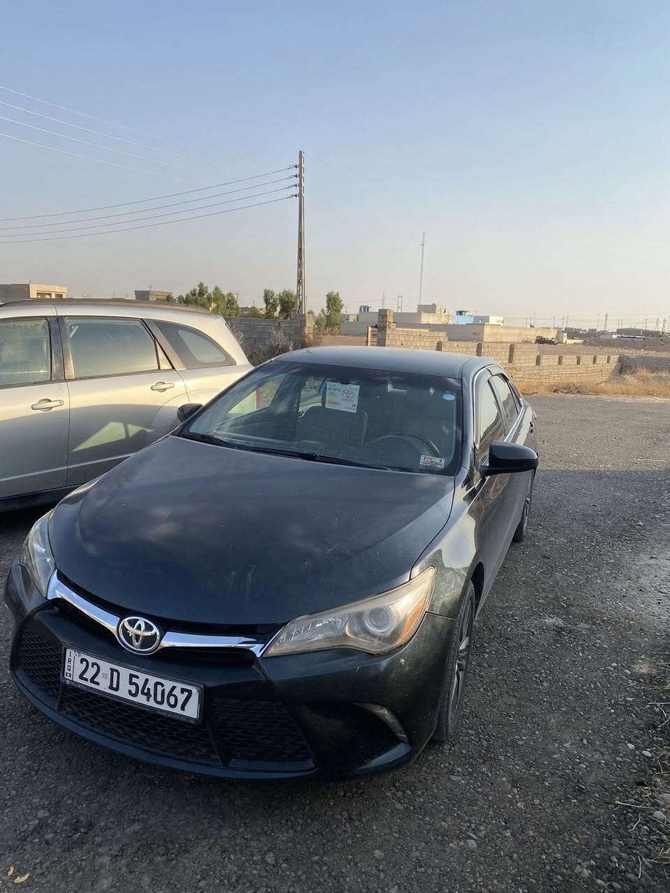 تويوتا كامري 2017 SE
وارد أمريكي للون: رمادي غامق
الممشى: 170km
محرك 2500 سي سي 4 سلندر
—————————————————————

بونيد وجاملغ 
بدون دواخل بشرط
السيارة نظيفة جداً جاهزة استخدام
سنوية مجددة 
نفس اليوم تحويل
——————————
المواصفات
شاشة كبيرة
تحكم ستيرن
6 إيرباغ
مرايا كهرباء مع إشارات
تحديد سرعة
جير ومحرك شرط
تواير جديدة
السعر 145 وبيها مجال

‭+964 783 222 1965‬
مكاني تكريت الشهامه


**إذا كنت صاحب هذا الإعلان وتريد حذفه لأي سبب، رجاءا أرسل رسالة إلى الدعم الفني**