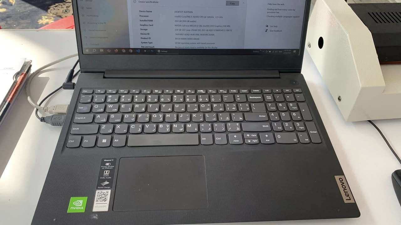 السلام عليكم
لابتوب لينوفو ideapad3  للبيع
معالج : i5 الجيل العاشر 
رام : 20G
الهارد١ : 1T HDD
الهارد ٢: 256G ssd
كارت الشاشة نيفيديا  2G
الشاشة FHD
كيبورد عربي انكليزي 
النظافة 100%

مكاني ديالى - بعقوبة ويوجد توصيل
للتواصل والاستفسار على الرقم ***********
