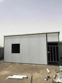 تم بفضل الله انشاء كرفان من سندويج بنل بسعر المتر ٢٢ الف اتصال 0781707...