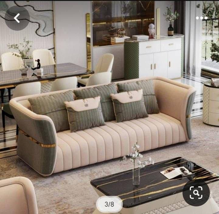 عرض مستمره وموديلات حصريا 😍😍
موديل  ♥تركي

تخم شغل عراقي موديل ايطالي 🇮🇹
 عشر مقاعد خمس قطع   قنفتين ثلاثي وقنفه ثنائيه وكراسي عدد 2اضافه  كوشات هديه عدد 6
السعر مليون و100
8مقاعد 925
7مقاعد 850
  5مقاعد 650

خمس قطع اثنين كبيرة ثلاثيه وحده وسط ثنائية و كرسيين مع كوشات عدد 8
جميع الالوان متوفره
توصيل داخل بغداد مجاني 
اطراف 15

القاعدة خشب كله بلوك 18مل
القماش قديفه مبطن ثكيل او حسب الطلب متوفر انواع الاقمشه 
الاسفنج مميز اول مضغوط علو الاسفج 8سم 
طبقه بولستر

❇️قياسات القنفات ❇️
220سم  القنفه الكبيرة ام ثلاث مقاعد 
180 سم القنفه الوسط ام مقعدين 
90 سم  الكرسي

العمق  للتخم  80سم عرض المقعد الصافي65
ضمان حقيقي للامانه 5سنوات 

❌❌❌لا تدفع المبلغ اذا  اجاك يختلف عن الصورة❌❌❌

للحجز ارسل
 الصورة 
والاسم 
ورقمين موبايل
والعنوان
على الخاص
الي يريد طبله سعرها 50

اذا قماش 
وتر برو فرق 50الف

التوصيل 5ايام


**إذا كنت صاحب هذا الإعلان وتريد حذفه لأي سبب، رجاءا أرسل رسالة إلى الدعم الفني**