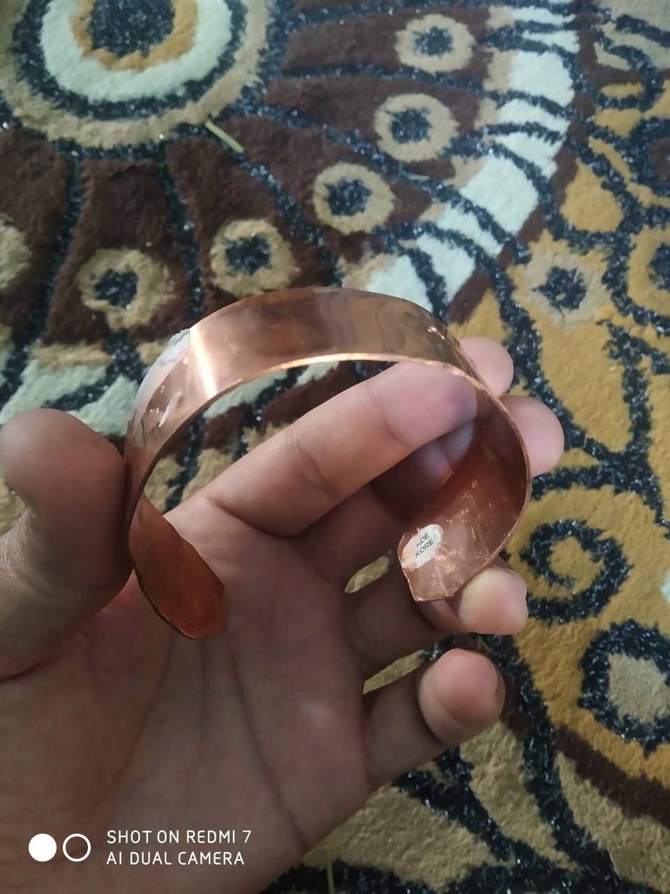 ‎سوار نحاس تحفه الاصلي شرط الفحص شغل يدوي للعلاج المفاصل ناصرية مركز‎ ناصرية, ذي قار


**إذا كنت صاحب هذا الإعلان وتريد حذفه لأي سبب، رجاءا أرسل رسالة إلى الدعم الفني**