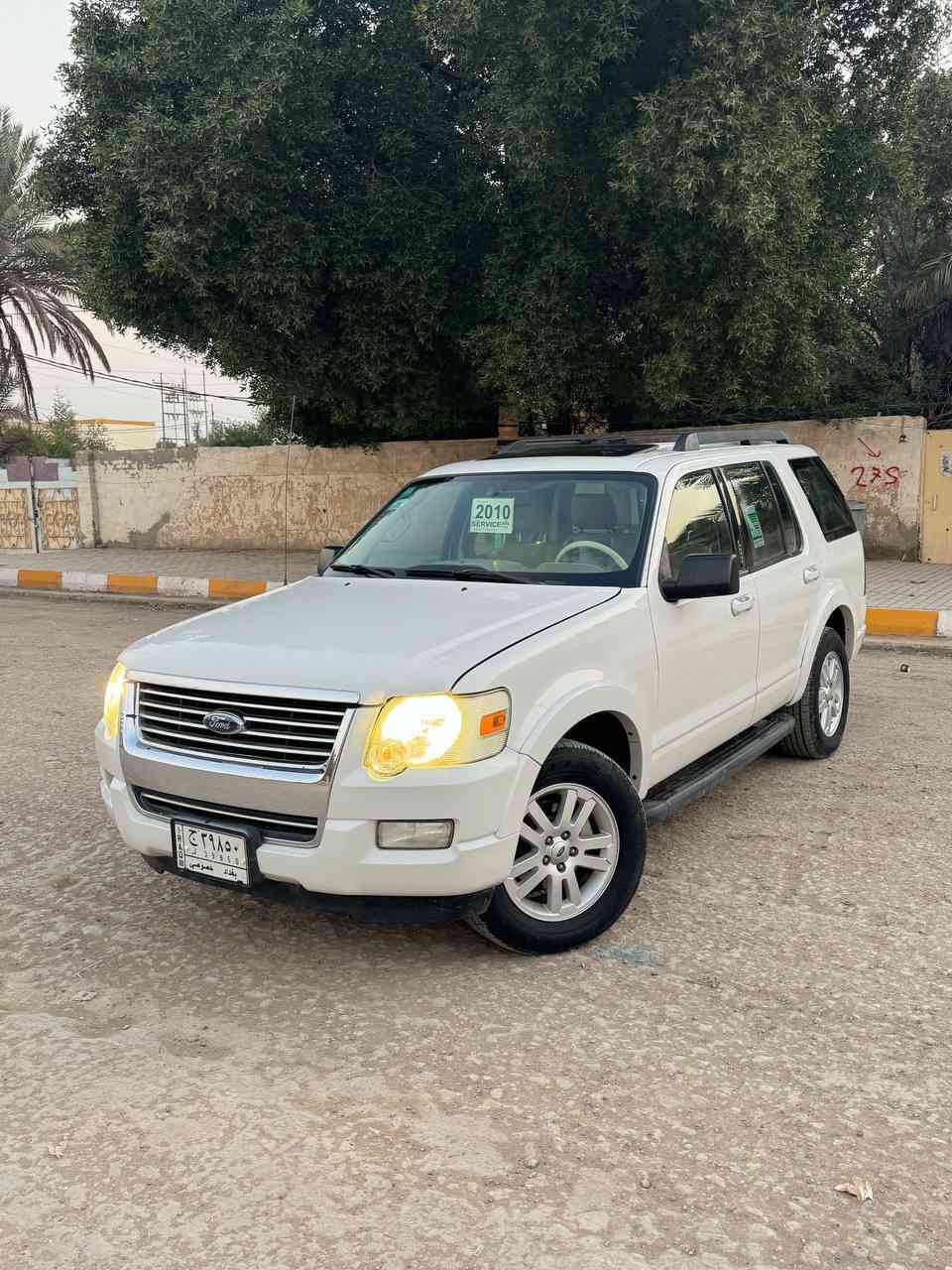 السلام عليكم للبيع فورد اكسبلور 2010خليجي شركة نيفا فتحه ماشية177الف رقم بغداد السعر 113 وبيه مجال بيه رش بابين فقط والباقي كفاله عامه مكفوله من ضربه سياره محرك مكفوله من فتح ومن بخار كير خير من الله جاهزه من كلشي تريد تدفئه تبريد مركزي 4قطع 7راكب كشنات جلد كشنات كهرباء تخم تاير قبل سبوع شاده مكان السياره الديوانية ***********
