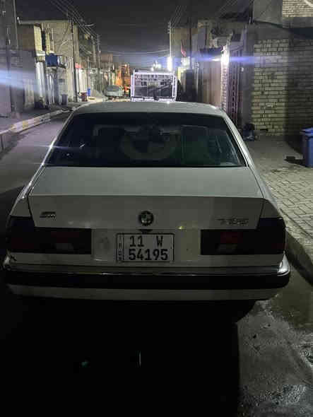 السلام عليكم 
سياره BMW
الحجم 735
المكينه 6  كير عادي 
سياره حلوه وجهازه  مديل 1993
رقم بغداد إنكليزي  تحويل مباشر 
السعر 52 وبيها مجال قليل 
أي ستفسار خابر وتدلل
***********

