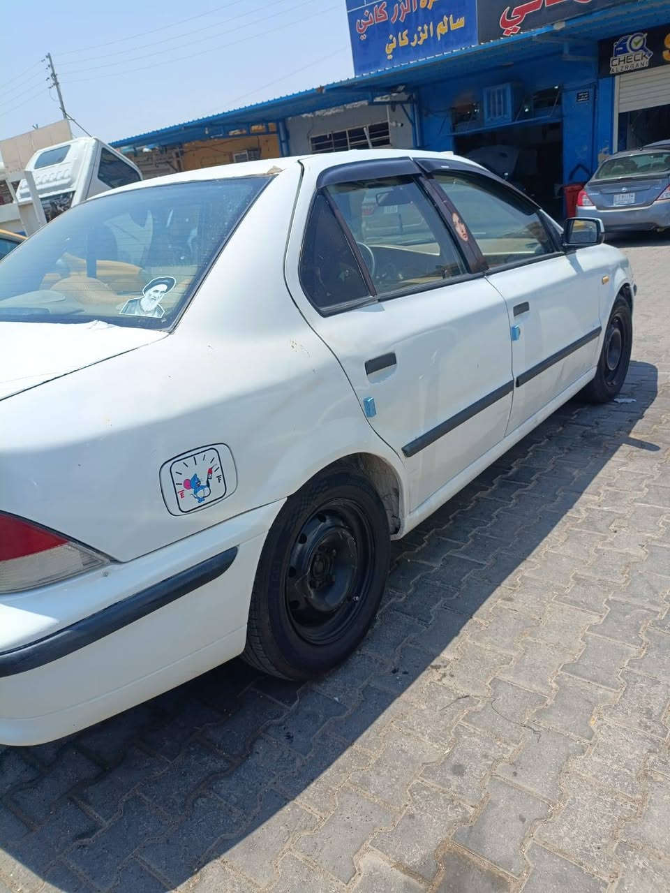 سمند مديل 11مكفوله من ضربه الهلالات معمرات ودوس مكينه فرنسي تخم تاير جديد صدر جديد سياره جاهزه بسمي مداور ثاني يوم مكان كوت /***********
