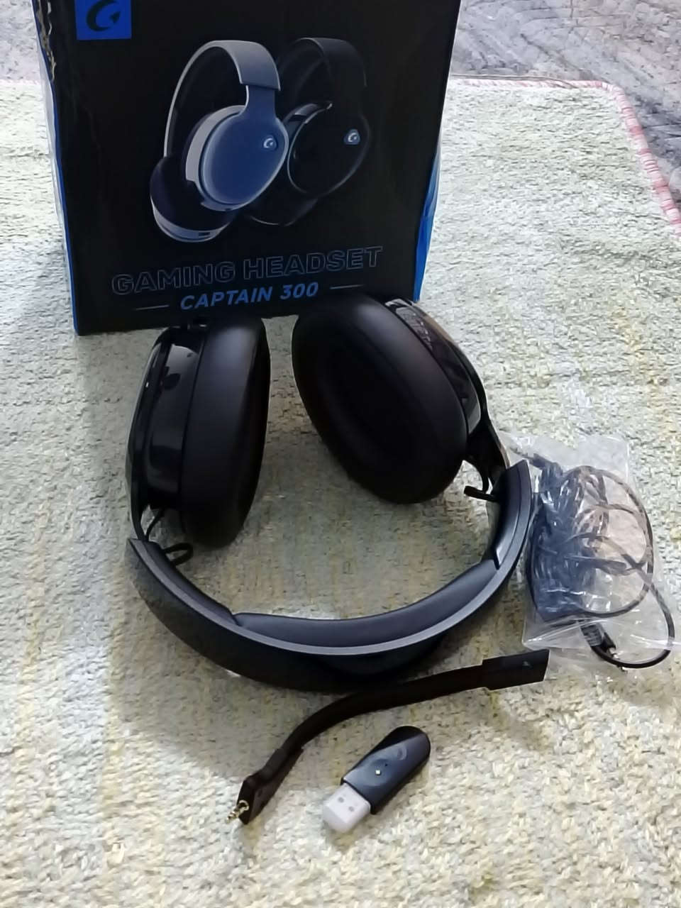 سماعة الألعاب اللاسلكية Gtheos Captain 300. 
يمكن أن تدوم البطارية لمدة 25 ساعة من الاستخدام


**إذا كنت صاحب هذا الإعلان وتريد حذفه لأي سبب، رجاءا أرسل رسالة إلى الدعم الفني**
