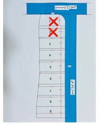 قطع اراضي طابو زراعي 25  عدد القطع 7  المساحات 200متر و250متر   السعر ...