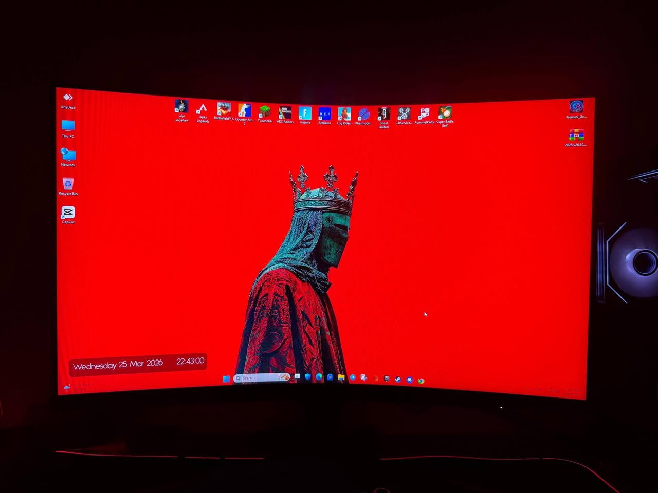 [3/27, 12:28 AM] Younis: الحجم: 31.5 إنش
دقة العرض: Full HD (1920*1080)x

التصميم: Curved (منحنية) بانحناء قدره 1000

Fps : 165Hz

زمن الاستجابة : 1ms
[3/27, 12:29 AM] Younis: تقنيات اللعب والعرض
• AMD FreeSync Premium
[3/27, 12:29 AM] Younis: Game Mode: أوضاع مخصصة للألعاب (مثل FPS أو Racing) لتحسين الإضاءة والألوان حسب نوع اللعبة.
[3/27, 12:30 AM] Younis: المنافذ
• تحتوي عادةً على منفذ DisplayPort 1.2 (للحصول على كامل الأداء 165Hz) ومنفذين HDMI 1.4.
• منفذ لسماعات الرأس (3.5mm).
***********
