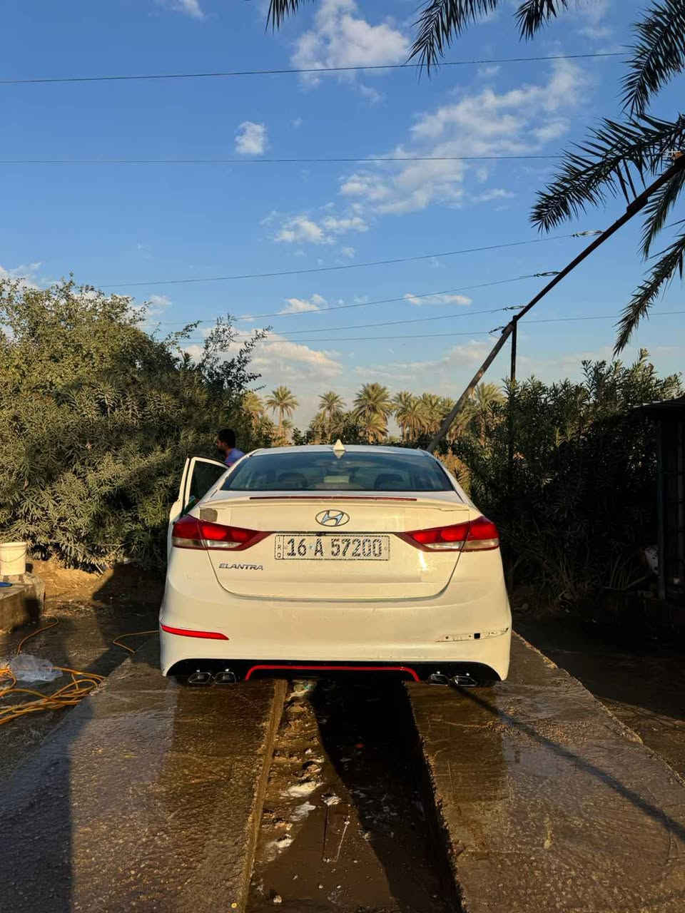 النترا 2018 وارد امريكي 
مكينه 2000 دوش
كير at
سياره بيه حالوب كله ليبل فقط حالوب وقبل كم يوم سويت حادث من الخلف قبق جنطه مصلح وكامل
السعر 107 وبيه مجال
***********
اتصل وبيك خير وتدلل ديوانية, القادسية
