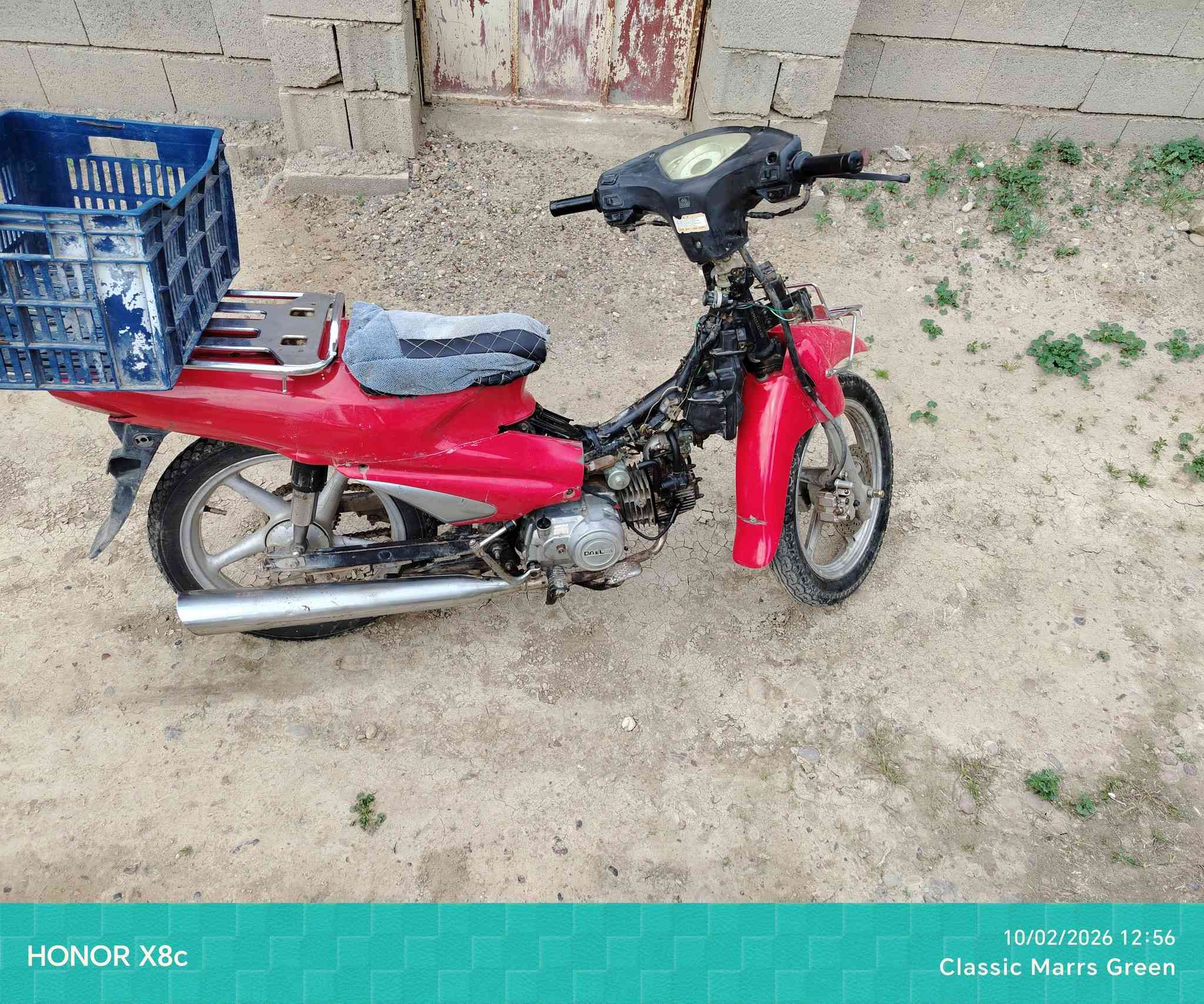 السلام عليكم ورحمة الله
ماطور سرفيز موديل 2012 محرك أخرس كهربائيات كامله شغال السعر ٣٥٠
***********
