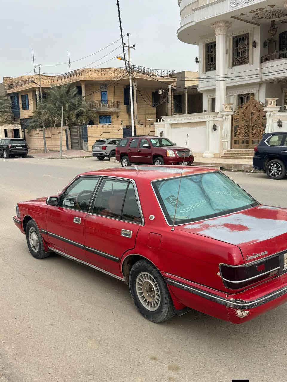 السلام عليكم
للبيع سيدان 1991 مكفولة من الضربة القوية فقط بيها جراااد  جاهزه مكينة 2500جديدة شرط گير جديد تخم حدادية امامي خلفي السيارة على وضع البلاد ماعايزة برغي منظومة تبريد جديدة كهربائيات كلها شغالة مشروع وطني مداور ثاني يوم 
#السعر 48وبيها مجال 
#مكاني السماوة 
#اتصال ***********
