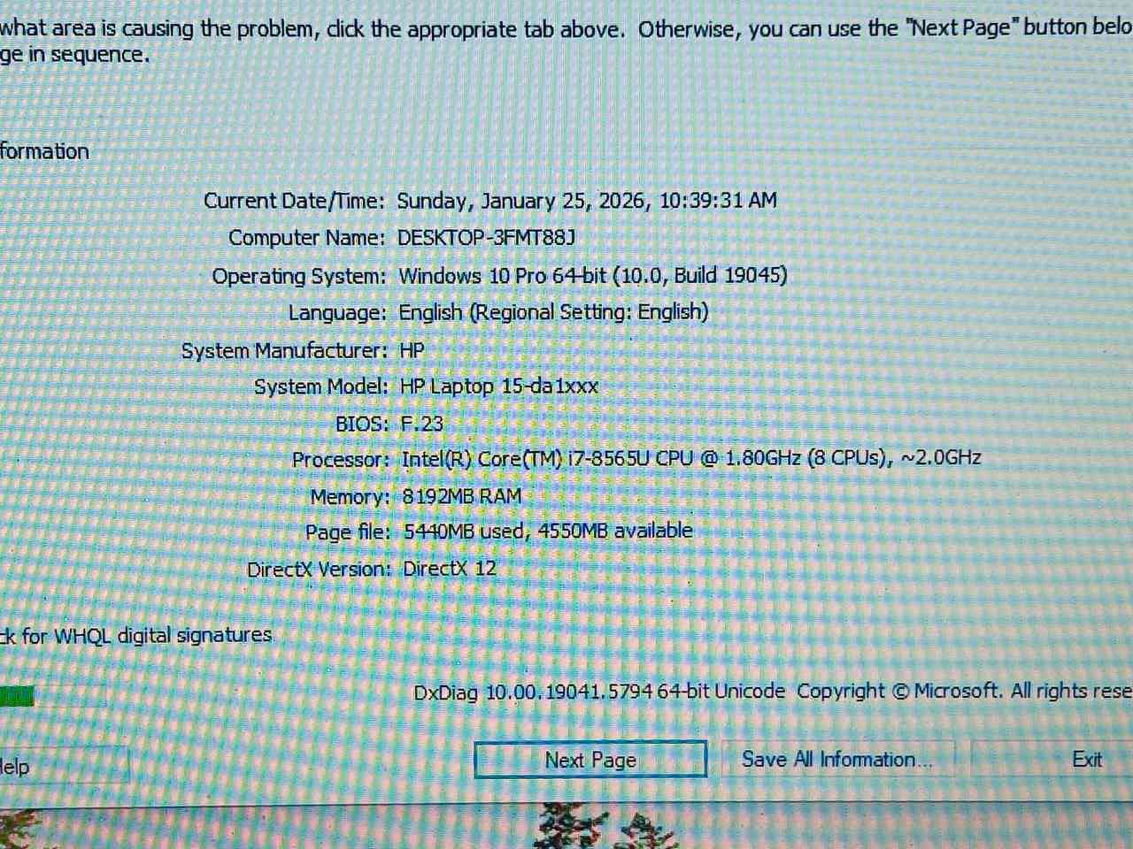 📢 للبيع لابتوب HP – حالة ممتازة
🔹 المواصفات:
المعالج: Intel Core i7‑8565U (جيل 8)

الذاكرة (RAM): 8GB DDR4 2400MHz

التخزين: Lexar SSD 240GB (سريع)

كرت الشاشة:
• Intel UHD Graphics 620
• NVIDIA GeForce MX130 – 2GB

الشاشة: 15.6″ Full HD (1920×1080)

عدد المنافذ: 
📌USB-3
📌HDML-1
📌 RAM
📌 قرص CD

✔️ بطارية جيدة 

✔️ مناسب للاستخدام اليومي وبرامج الأوفيس
✔️ مناسب للدراسة، تصفح، وأعمال التصميم الخفيفة

اللابتوب كلش نظيف وحلوو سلسل بالاستخدام مابي لا تعليك ولا اي عيب وسعره حلوو 

🛑 اذا مو شراي لا أتعبني 
💰 السعر: 300

📍 التواصل:
📱 ***********

📍 مكاني تكريت
