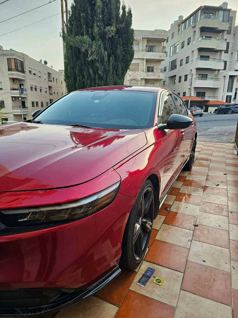 🚗 للبيع – هوندا أكورد 2024 سبورت هايبرد
 
للاستفسار الاتصال + واتساب 📲
          ***********

📌 الموديل: Honda Accord
📌 السنة: 2024
📌 الفئة: Sport
📌 الممشى: 24,300 كم
📌 المحرك: هايبرد (بنزين + كهرباء)
📌 اللون: أحمر
📌 اللوحة: بغداد
📌 الحالة: نظيفة جدًا – استخدام شخصي
✨ المواصفات:
✔️ صرفية وقود ممتازة جدًا
✔️ إضاءة LED أمامية وخلفية
✔️ شاشة كبيرة + نظام ترفيه
✔️ تشغيل بصمة
✔️ أنظمة أمان ورادار
✔️ قيادة ناعمة وشكل رياضي
📍 الموقع: بغداد
ملاحظه الضرر قطعه واحدة بغداد, العراق
