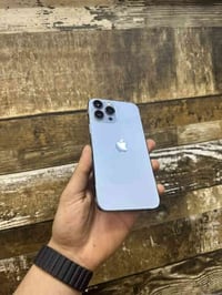 ايفون 13 بروماكس 256  اشعار شاشه قطعه اصليه من ابل+اشعار كامره تفصيخ ا...