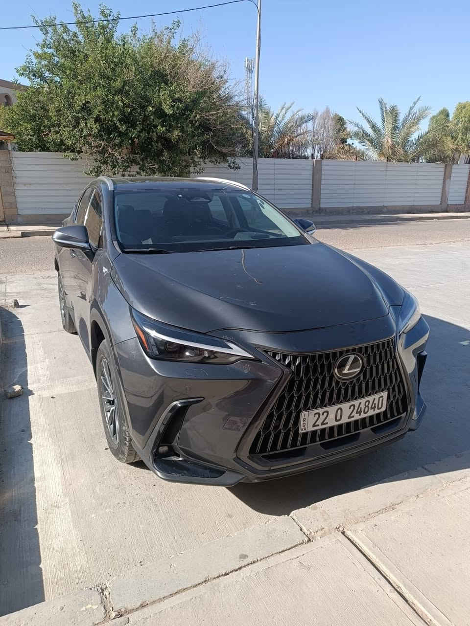 لكزس NX 2024
فول مواصفات 

ابرز المواصفات:
داتو شو
تدفئة وتبريد كشنات
سماعات مارك ليڤنسون المعروف
فتحة سقف
رادرات امامي وجانبي
اضائة داخلية متغيرة
مري شفط  
ستيرن كهرباء 
وغيرها هواي

ماشية 37 الف ميل 

ضررها:
بنيد 
ربع الجاملغات الامامية
الباب الخلفية (الصندوك)

السعر المطلوب : 28,500 مجال بسيط 
رقم الهاتف : ***********
المكان : الفلوجة الانبار
