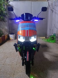 دراجة شحن • ٦ بطاريات • مشكلة باليد اليسرى