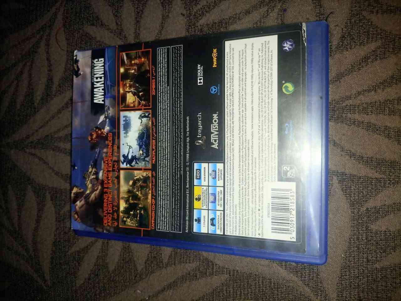 Call Of duty black ops lll 
نضيف شغال نسخة عربية كاملة مترجمة المكان بغداد الرصافة الثانية


**إذا كنت صاحب هذا الإعلان وتريد حذفه لأي سبب، رجاءا أرسل رسالة إلى الدعم الفني**