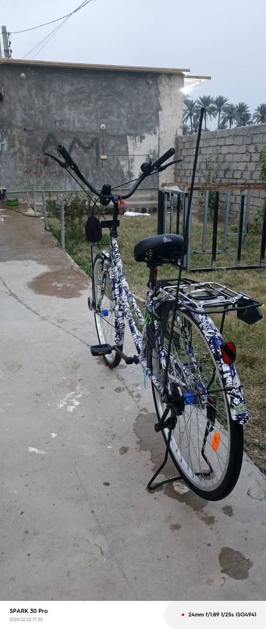 سلام عليكم باسكل اخو الجديد
بمعنه الكلمه نضيف حجم 26 

شركهBD

مديل 2025 كله مختم وياله 

تايرات جوابه كله جدد  الون موشم 

ب150 وبي مجال 

 المكان حله هاشميه 

لاستفسار ***********‬‏
