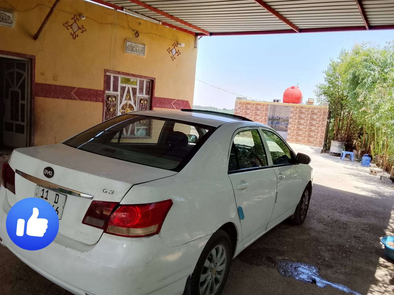 للبيع بي واي دي BYD G3 أوتو  موديل 2013
رقم بغداد انكليزي 
 تحويل ثاني يوم 
 مصفره غرمات
 مكفولة من كلشي لاتبديل ولاضربه ولاصبغ 
   كير مكينه كورله بيكاجو 
السعر 40 وبيه مجال 
مكان سيارة واسط الزبيدية 
الاستفسار على الرقم 
‏‪***********‬‏
***********
