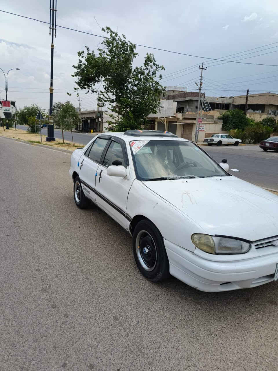 للبيع هونداي النترا1993سنويه جديده ارقام انكليزي باسمي شخصيا شرط التحويل أو الوكاله محرك شرط كير اوتوماتيك شرط تبريد مع السويج طخم تايرات فوق الوسط صدر امامي وخلفي شرط داخل نظيف فول سياره مال جناي ومال بيت 
السعر 33وبيها مجال بسيط مكان السياره كركوك ***********
