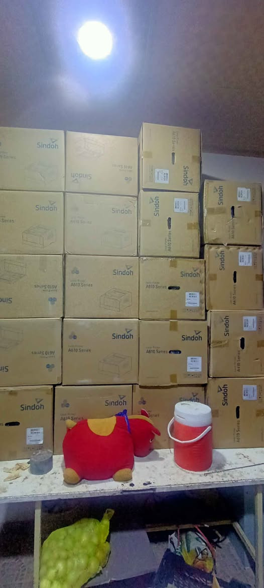 طابعة جديد بالباكت مامكسورة
كادرج عدا مالها ، عندها زياده كادرجين
سريع يطبع و منفذ usp
يطبع ابيض واسود 
سعر 125  مع توصيل كافة العراق
۰۷۷۳۰۲۸۰۸٤۸ كالار, السليمانية
