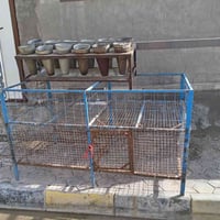 صباح الخير. لعدم التفرغ معروض للبيع هلاسة عدد 2وميز وسنك وقفص طابقين و...