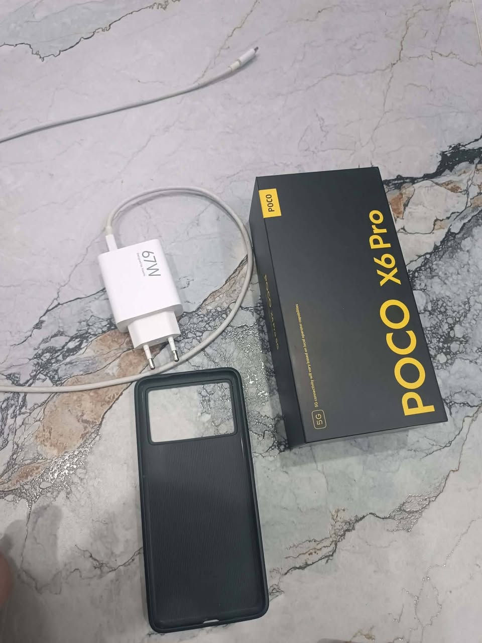 جهاز بوكو x6 برو 5g الذاكرة ٥١٢ جهاز حيل نضيف ومرتب وملحقاته   
كامله وياه سعره ٢٧٥ وبيه مجال
التواصل عل خاص او واتساب 
***********
