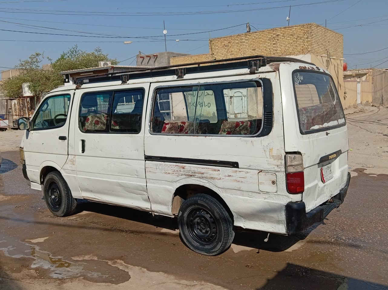 تويوتا هايسا موديل 1996 واسط
مالكه موجود وكاله ثاني يوم هيئة وغرامات عل مشتري
مكينه 3000 بريجو كاز مكينه وكير مكفولات شرط
حداديه جديده تخم تاير جديد غرفتها جديده
ترايك وين يعجبك سياره مال شغل وبلاديه
مكاني بابل القاسم السعر 17 وبيها مجال
***********
