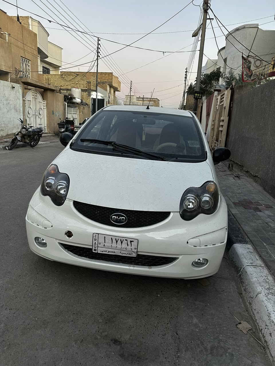 السلام عليكم للبيع بي واي دي f0 بيهة صبغ جاملغ وبنيد السياره كلش حلوه ونضيفه گير عادي گير ومكينه كلش حلوات مكانها كربلاء وراعيها بكربلاء سعرها 30 وبيهة مجال قليل ‭

‭0771 821 0321‬
